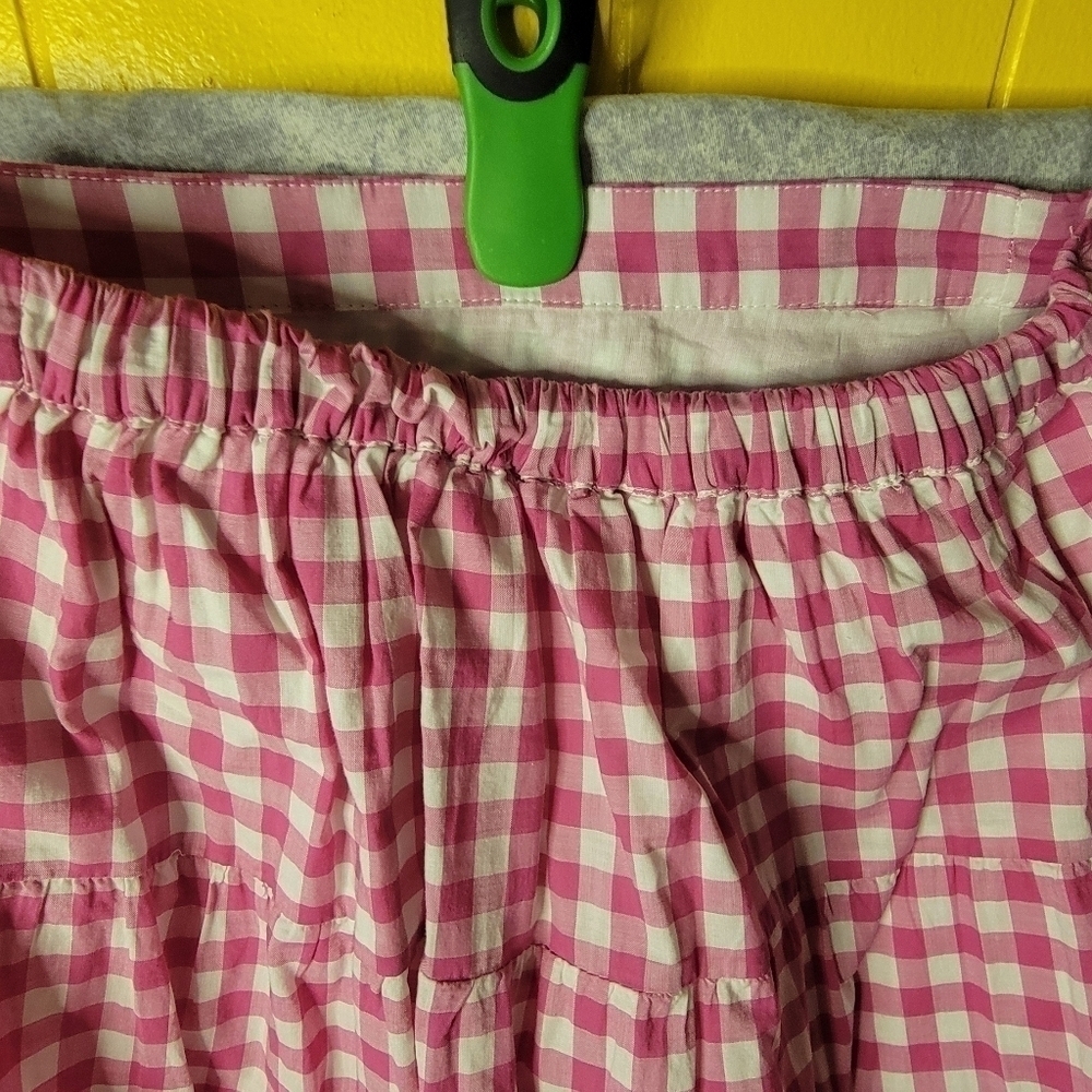 J.crew plad pink skirt size xxsp - Picture 6 of 6